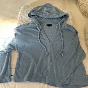 J.Crew Terry cloth boxy sweatshirt